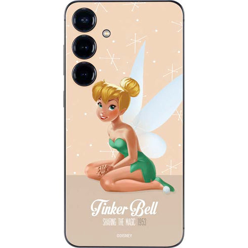 Disney Tinker Bell Sharing the Magic Art Galaxy S25 Skin